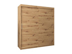 Luxameub Sliding Door Wardrobe 200/180/62 2 Doors Luxameub WWGP44696