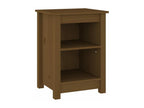 Bedside table, honey brown, 40x35x55 cm, solid pine wood, XVKV25727