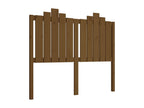 Honey brown headboard 126x4x110 cm Solid pine wood FTTN07349