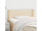 Headboard with wings, Cream, 103x16x78/88 cm, Fabric TPZH14662