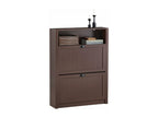 Shoe Storage Cabinet, Shoe Cabinet, Shoe Chest with 2 Drop-Down Doors PINPAI-BR EGPX52231