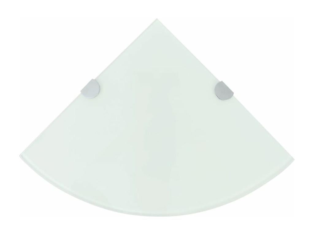 White glass cabinet shelf, 35x35x0.8 cm, 2702224/2 OGJK41253
