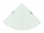 White glass cabinet shelf, 35x35x0.8 cm, 2702224/2 OGJK41253