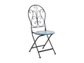 Folding metal patio chair LFWV83518