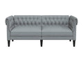 Luxameub 2-seater sofa, light grey fabric XZSE91359