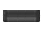 Raised garden bed, powder-coated steel, anthracite XUEG68399