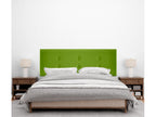 Luxameub Faux Leather Headboard with 2 Buttons 145x105cm with Legs for 135/140cm Beds - Green BMAJ54524