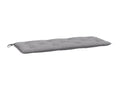 2-piece grey garden bench cushions, 120x50x7 cm, Cosymeub fabric WVHL95321
