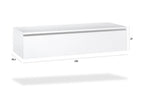 Artigeo 4-piece bathroom set, white/white FJZX56560