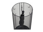 Black metal umbrella stand - diameter 26 x height 48 cm GKLN26466