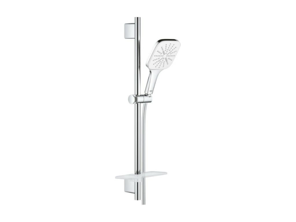 Luxameub PINPAI 130 3-jet shower head with PINPAI cleaning bar and tablet NQDH30482