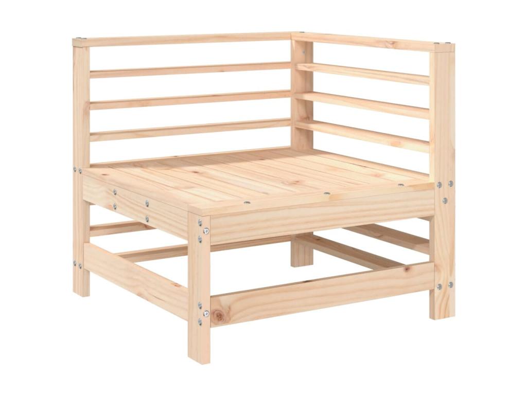 6-piece garden furniture set, solid pine wood, JMUR50564