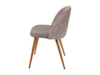 Luxameub-D53 dining chair, set of 4, grey brown, MOAX36903