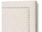 Artigeo Beige Velvet Headboard 180cm XFJS97695