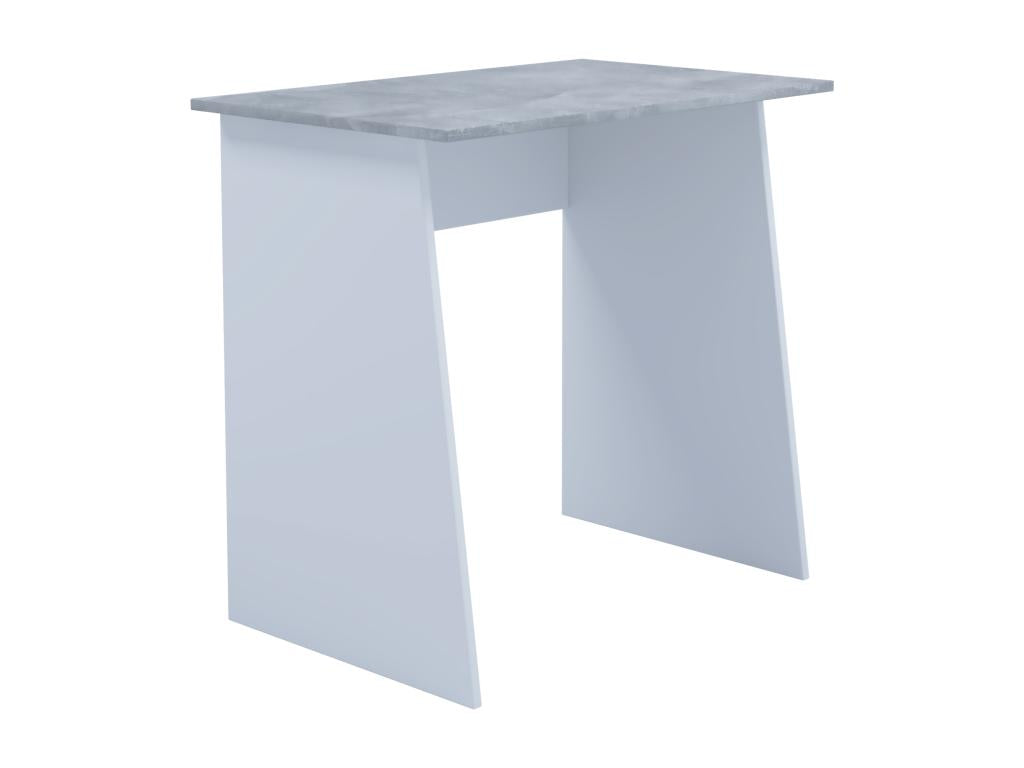 Cosymeub wooden desk, computer table, work table, Masola Mini office table, white/concrete look SVWX61528