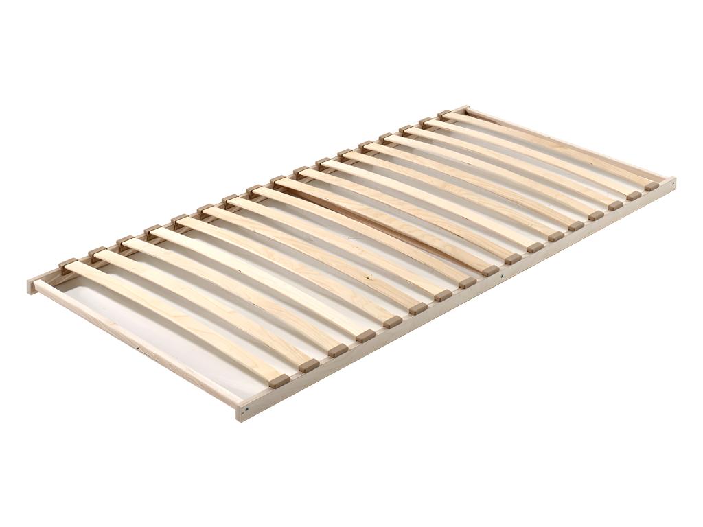 PINPAI 90x200cm White Children's Canopy Bed/Slatted Base Pack XEYK43979