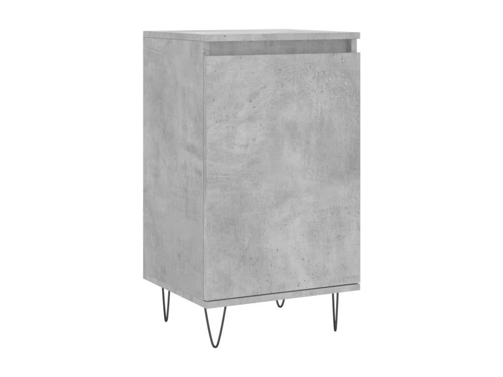 Concrete grey sideboard 40x35x70 cm engineered wood UJEF56764