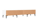 White TV stand 150x36x30 cm engineered wood YRXH50565