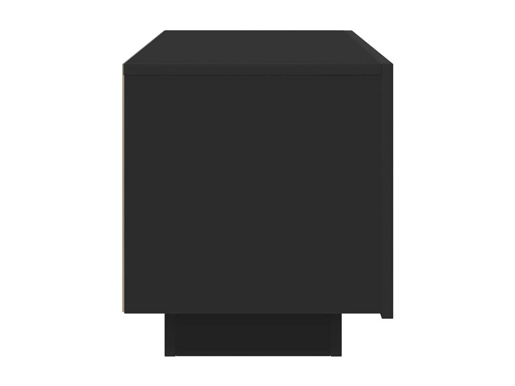 Black multimedia TV stand with shelf, 100x35x40 cm, 02 0025482 AFEA18132