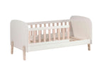 Children's bed with drawer in white wood, 70x140 cm - LT2034-2 CYRD54687