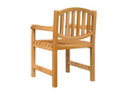 5-piece garden dining set, solid teak wood FLTK44351