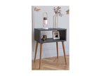 Cosymeub Boxspring Console Nightstand, Singol M Anthracite BUVH84311