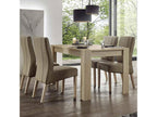 Luxameub Extendable Console Table with Extensions, Versatile Dining Table, Made in Italy, 137x90 h79 cm, Light Oak, JAUX74603