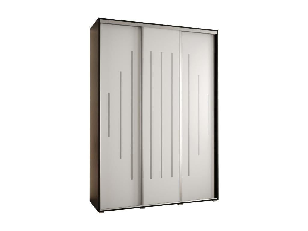 Luxameub 12 Sliding Door Wardrobe 235.2/170/60 3 Doors BNQA34816