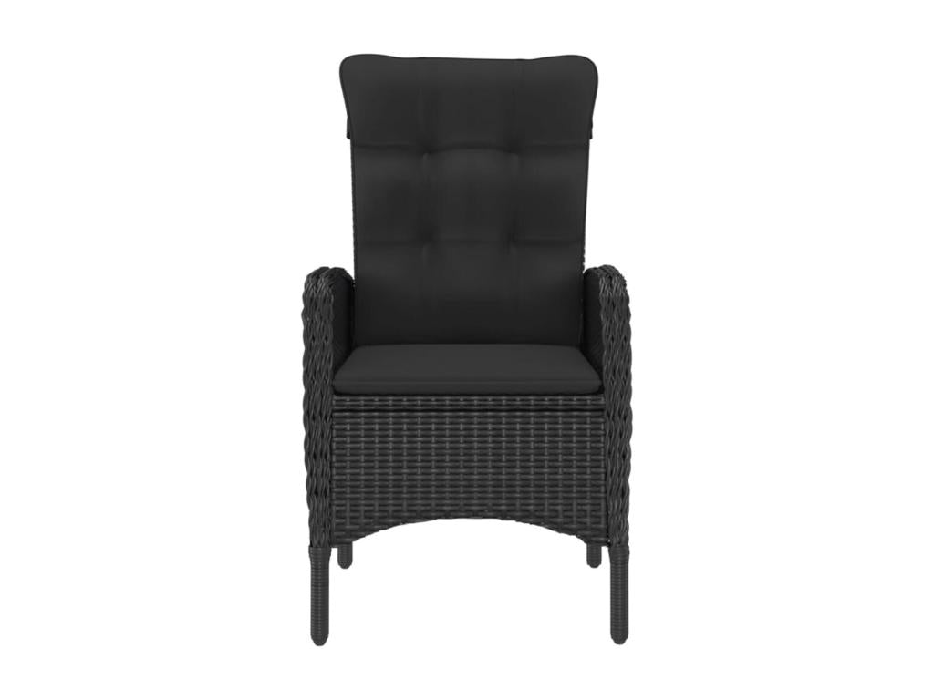 5-Piece Black Garden Dining Set IZWK09282