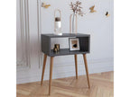 Cosymeub Boxspring Console Nightstand, Singol M Anthracite BUVH84311