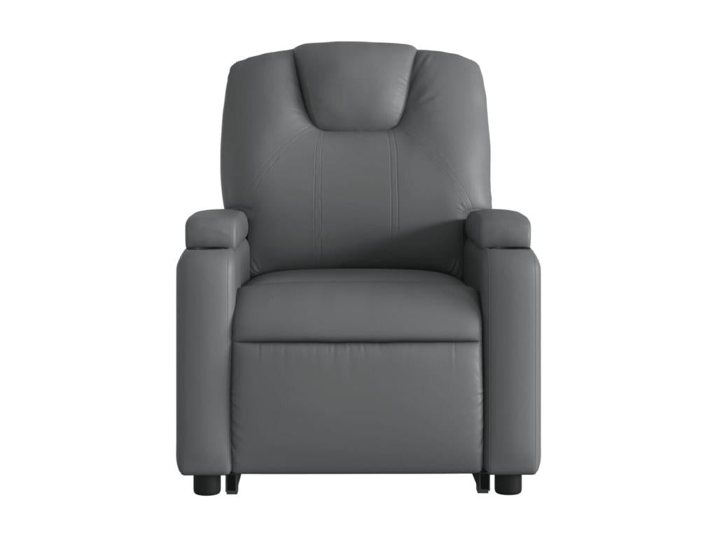 QAPV27924 Electric Reclining Massage Chair in Grey Faux Leather