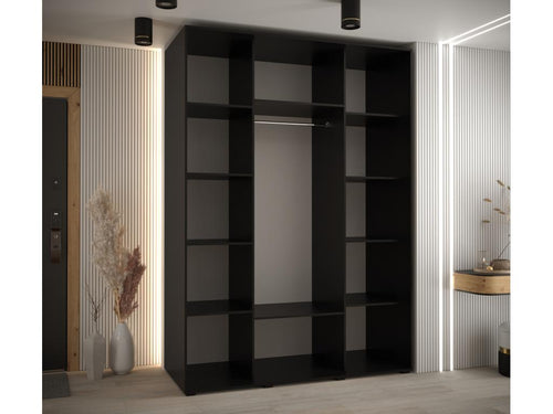 Luxameub 12 Sliding Door Wardrobe 235.2/170/60 3 Doors BNQA34816