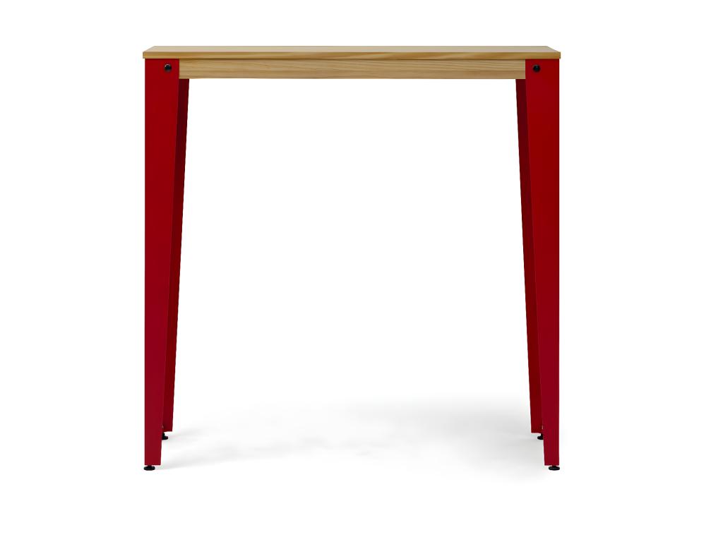 Luxameub Standing Table 40x140x110cm Red-Natural- Luxameub Furniture COCV40174