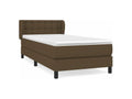 Luxameub bed base with mattress, dark brown, 90x200 cm, RMIQ60238