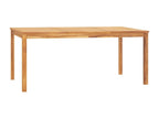 5-piece garden dining set, solid teak wood FLTK44351