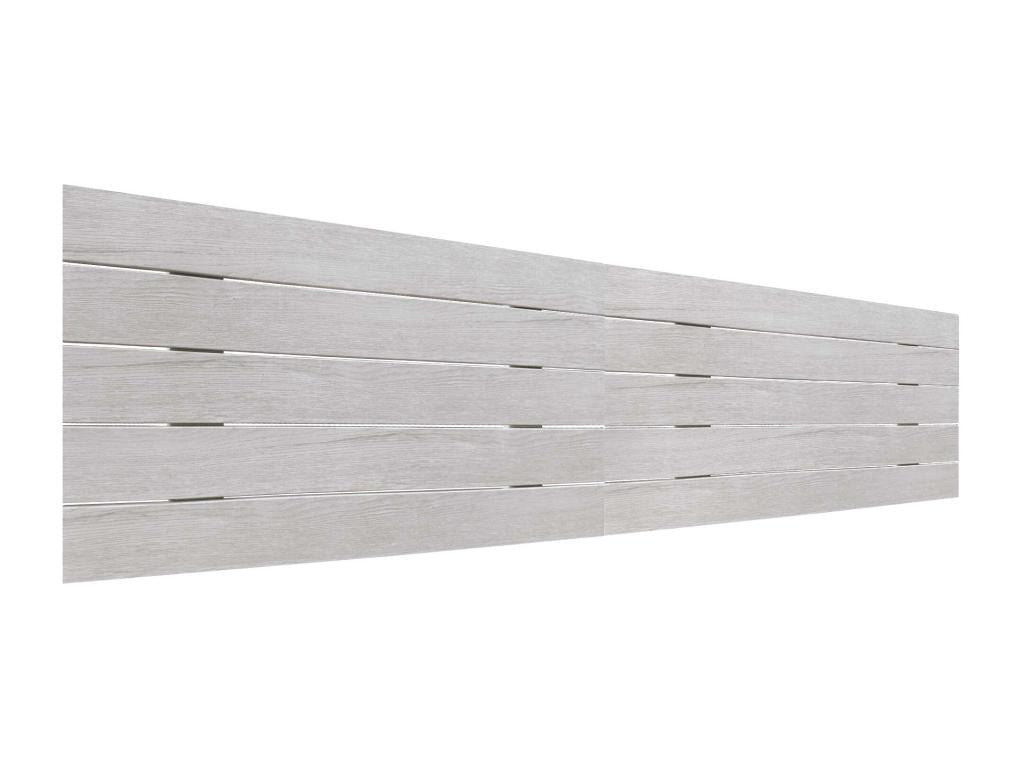Luxameub Recycled MDF Double Pallet Style Horizontal Headboard 160x46cm for 160cm Beds - Arctic HHBA16650