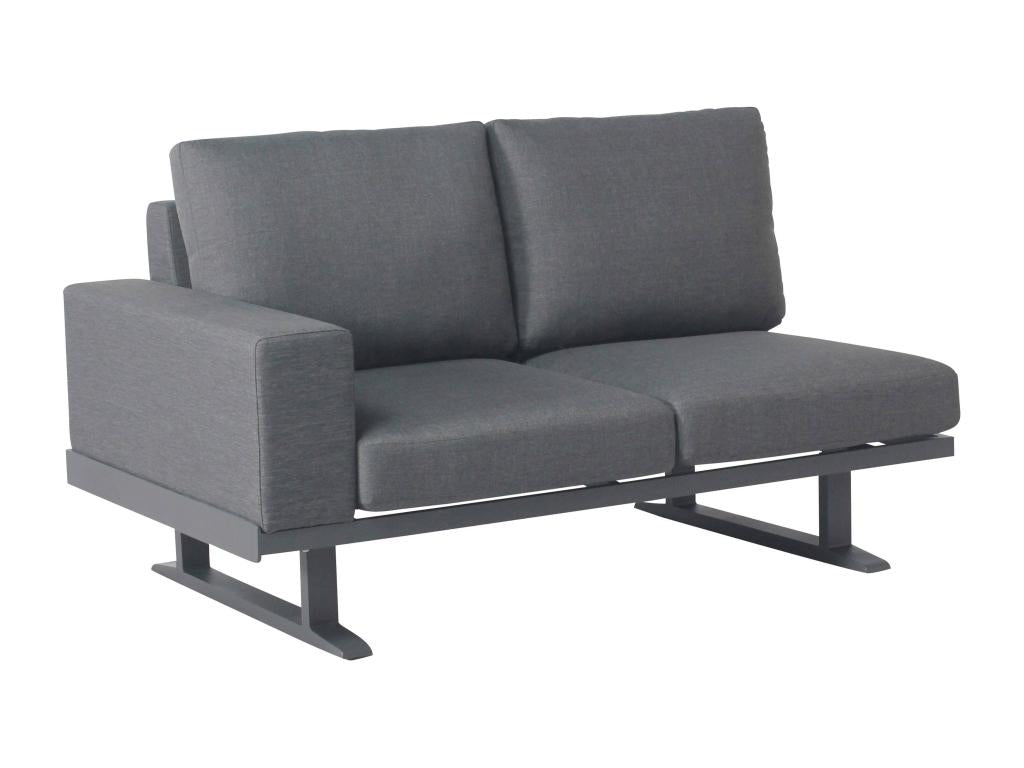 5-seater grey corner garden lounge set YLMG27753