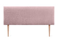 Luxameub Natural Wool Headboard 145x105cm with Bed Legs 140/135 - Salmon IECO53780