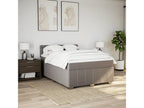 Luxameub bed base with Luxameub mattress 140x190 cm Fabric DTYN29612
