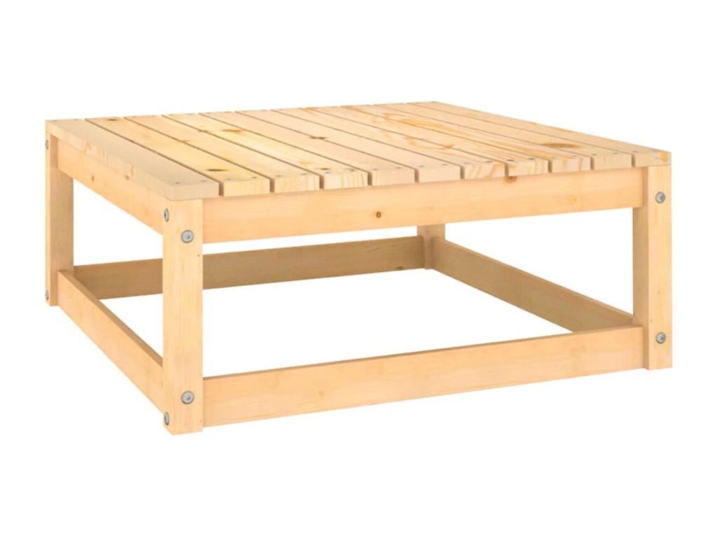 12-piece garden furniture set with cushions, solid pine wood EGFR70543