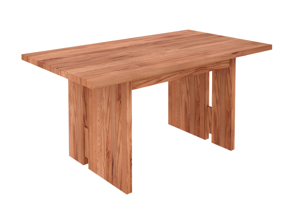 Luxameub - Dining table 90x120 in natural oiled beech heartwood HXFW06605