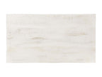 White coffee table 110x60x45 cm Solid mango wood WPRP64258