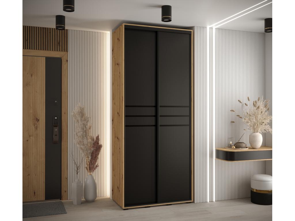 Luxameub 10 Sliding Door Wardrobe 235.2/100/45 2 Doors GIIJ24005