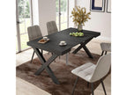 Extendable console table 160cm, seats 8, solid wood legs ZSEL38170