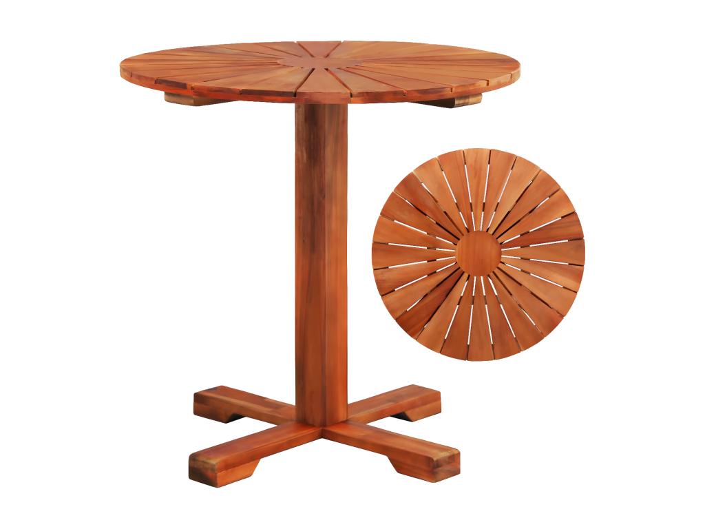 Cosymeub Table 70x70 cm Solid Cosymeub Wood VESE08657