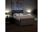 Luxameub bed base with Luxameub mattress 140x200 cm Fabric TDAA76601