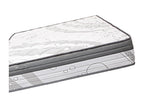 Luxameub reversible mattress 180x200 cm in firm memory foam with independent sleeping zones, summer/winter side, 26cm thick XOEP70851