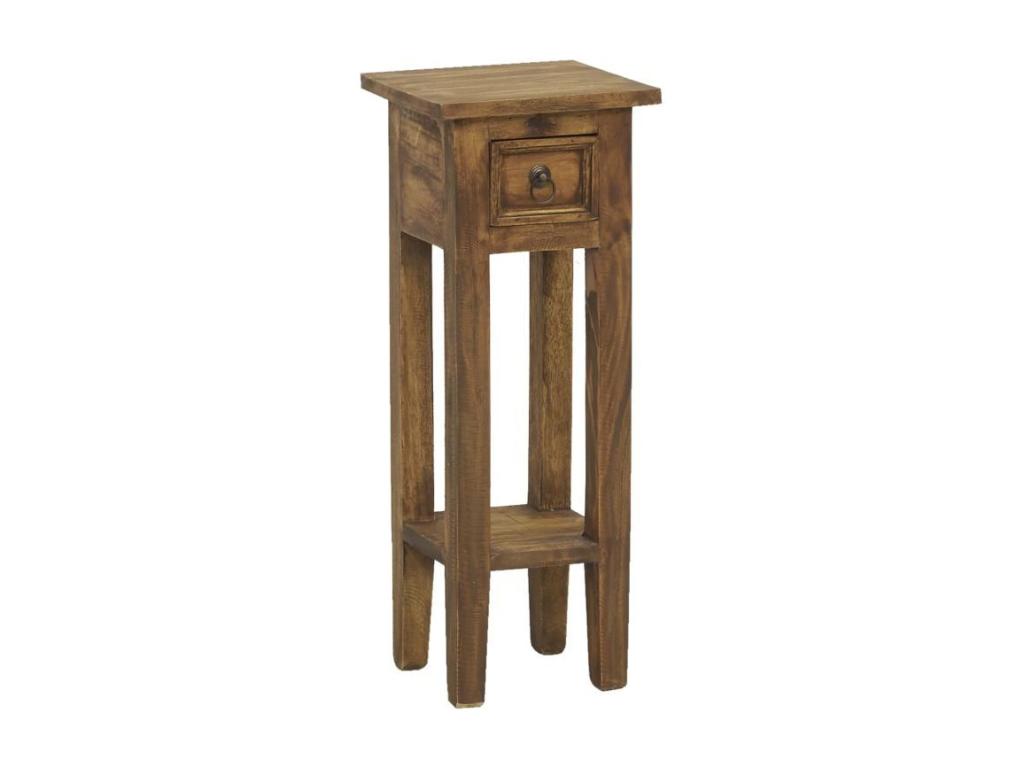 Small mahogany bedside table, set of 2 ZJZG66635