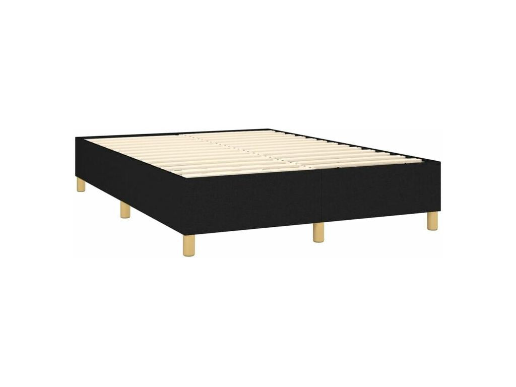 Luxameub bed base with black mattress 140x190 fabric XEOZ05830