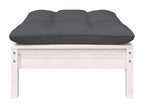 9-piece garden furniture set with cushions, solid pine wood FUBO94387